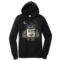 Camping And Coffee Women's Pullover Hoodie