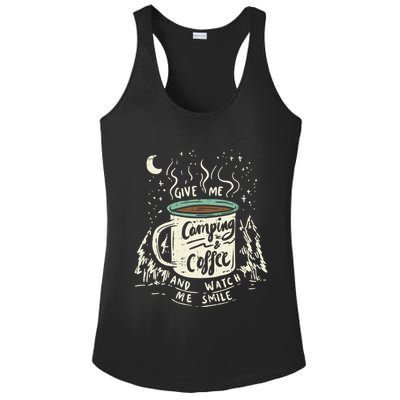 Camping And Coffee Ladies PosiCharge Competitor Racerback Tank