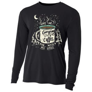 Camping And Coffee Cooling Performance Long Sleeve Crew