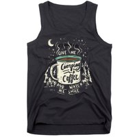 Camping And Coffee Tank Top