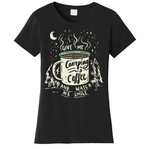 Camping And Coffee Women's T-Shirt