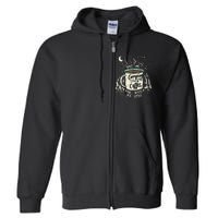 Camping And Coffee Full Zip Hoodie