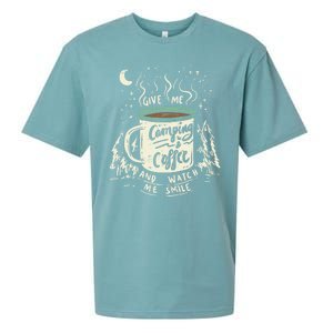 Camping And Coffee Sueded Cloud Jersey T-Shirt