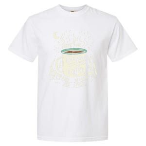 Camping And Coffee Garment-Dyed Heavyweight T-Shirt