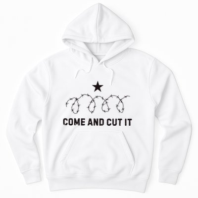 Come And Cut It Barbed Wire Political Hoodie