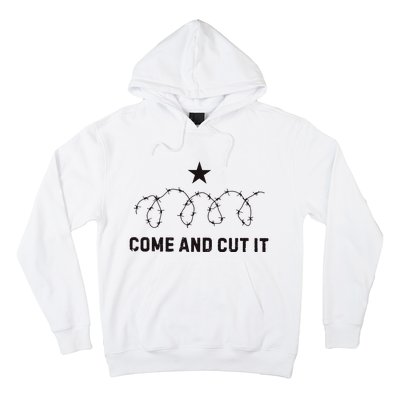 Come And Cut It Barbed Wire Political Hoodie