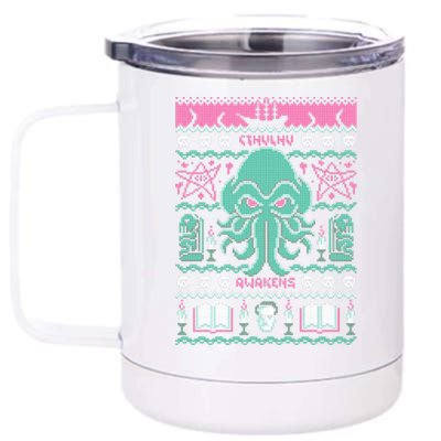 Cthulhu Awakens 12 oz Stainless Steel Tumbler Cup