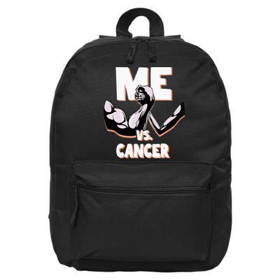 Cancer Awareness Chemotherapy Leukemia Cancer Survivor 16 in Basic Backpack