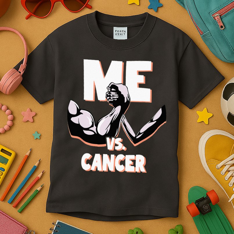 Cancer Awareness Chemotherapy Leukemia Cancer Survivor Kids T-Shirt