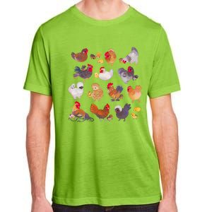 Chicken And Chick Adult ChromaSoft Performance T-Shirt