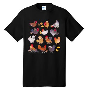 Chicken And Chick Tall T-Shirt