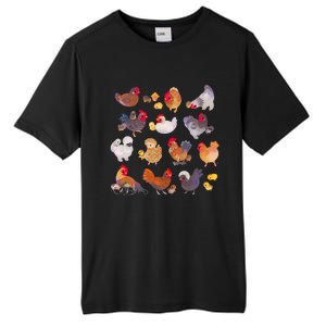 Chicken And Chick Tall Fusion ChromaSoft Performance T-Shirt