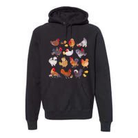 Chicken And Chick Premium Hoodie