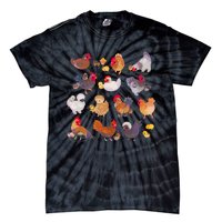 Chicken And Chick Tie-Dye T-Shirt