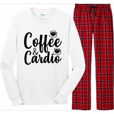 Coffee And Cardio Long Sleeve Pajama Set