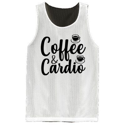 Coffee And Cardio Mesh Reversible Basketball Jersey Tank