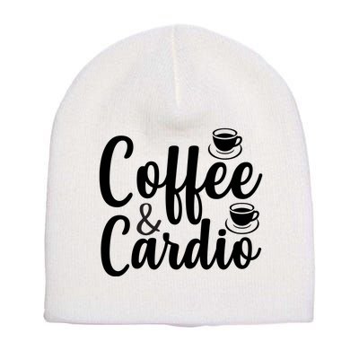 Coffee And Cardio Short Acrylic Beanie