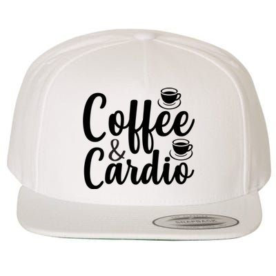 Coffee And Cardio Wool Snapback Cap