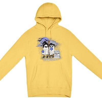 Creeps And Crimes Ghosts Premium Pullover Hoodie