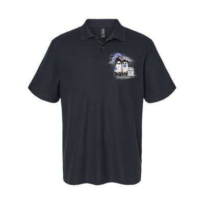 Creeps And Crimes Ghosts Softstyle Adult Sport Polo