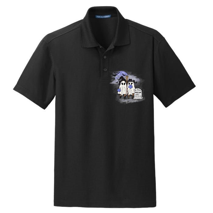 Creeps And Crimes Ghosts Dry Zone Grid Polo