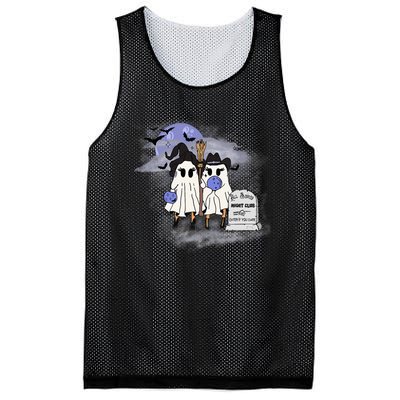 Creeps And Crimes Ghosts Mesh Reversible Basketball Jersey Tank