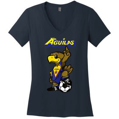 Club America Women's V-Neck T-Shirt