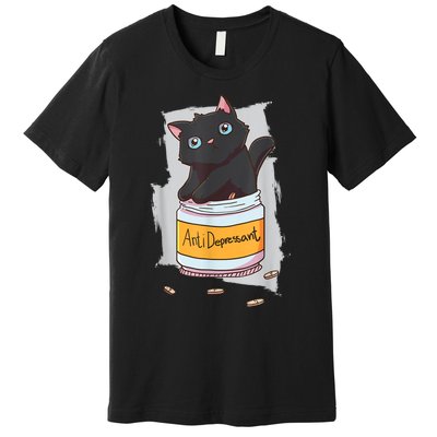 Cat Antidepressant Premium T-Shirt