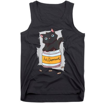 Cat Antidepressant Tank Top