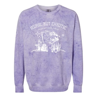 Creeps And Crimes Ghosts Colorblast Crewneck Sweatshirt