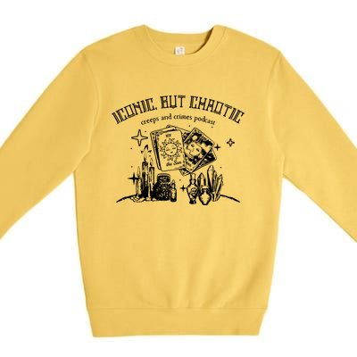 Creeps And Crimes Ghosts Premium Crewneck Sweatshirt