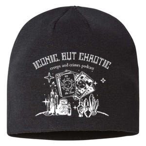 Creeps And Crimes Ghosts Sustainable Beanie