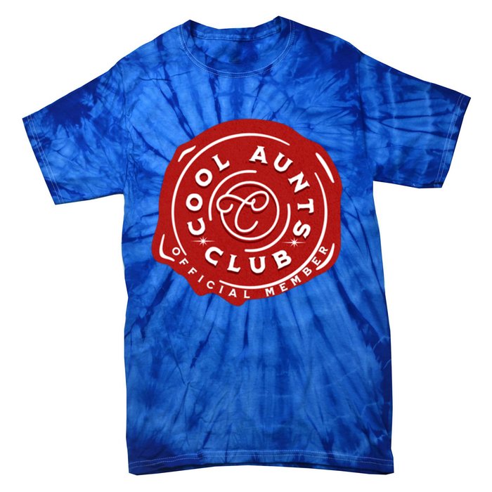 Cool Aunts Club Vintage Pocket Cool Aunts Club Cool Gift Tie-Dye T-Shirt