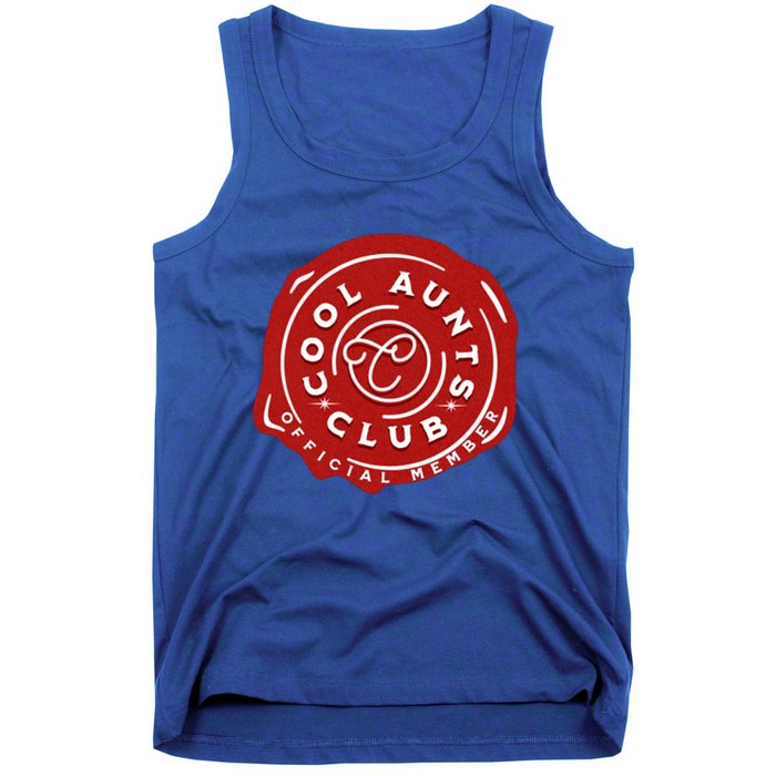 Cool Aunts Club Vintage Pocket Cool Aunts Club Cool Gift Tank Top