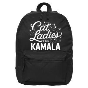 Cute Anime Cats Cat Ladies For Kamala 16 in Basic Backpack