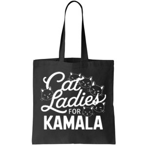 Cute Anime Cats Cat Ladies For Kamala Tote Bag