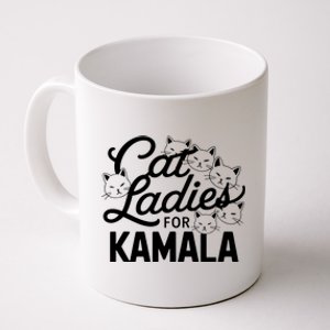 Cute Anime Cats Cat Ladies For Kamala Coffee Mug