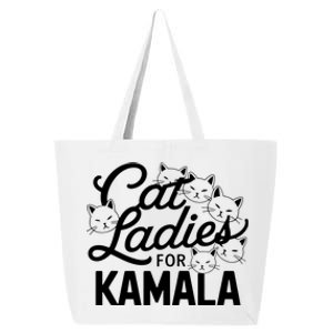 Cute Anime Cats Cat Ladies For Kamala 25L Jumbo Tote