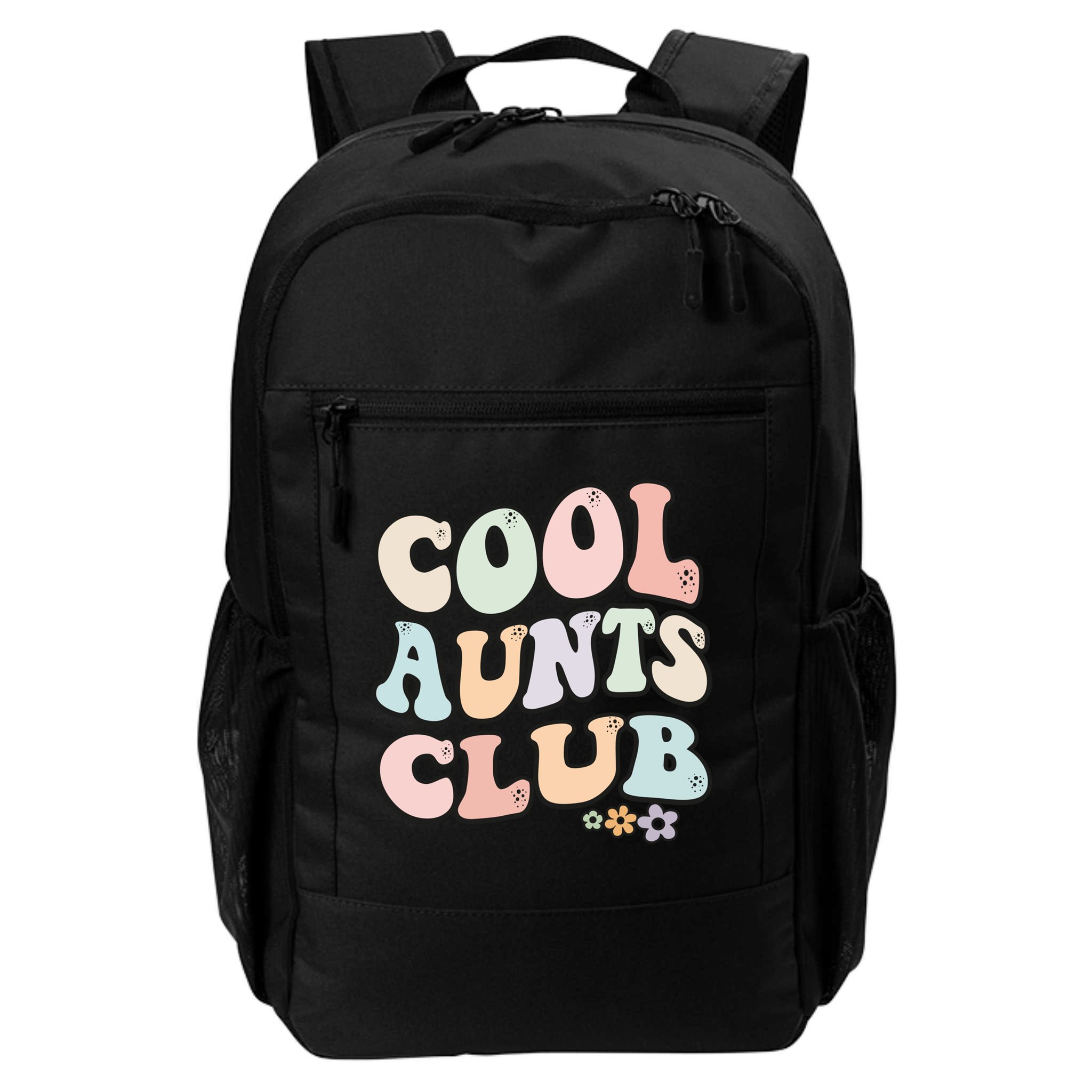 Cool Aunts Club Vintage Floral Colorful Cool Aunts Club Aunt Gift Backpack