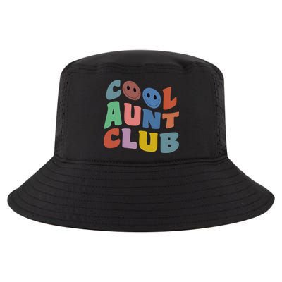 Cool Aunt Club Funny Smile Colorful Cool Aunt Club Aunties Cool Comfort Performance Bucket Hat
