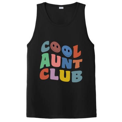 Cool Aunt Club Funny Smile Colorful Cool Aunt Club Aunties PosiCharge Competitor Tank