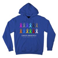 Cancer Awareness Clothing Gift Fight Cancer Ribbon Gift Hoodie