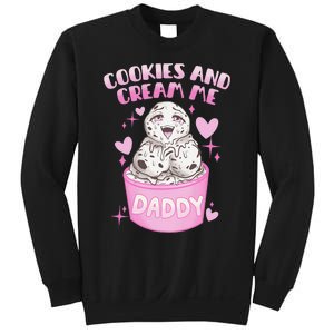 Cookies And Cream Me Daddy Funny Halloween Humor Sarcasm Sweatshirt