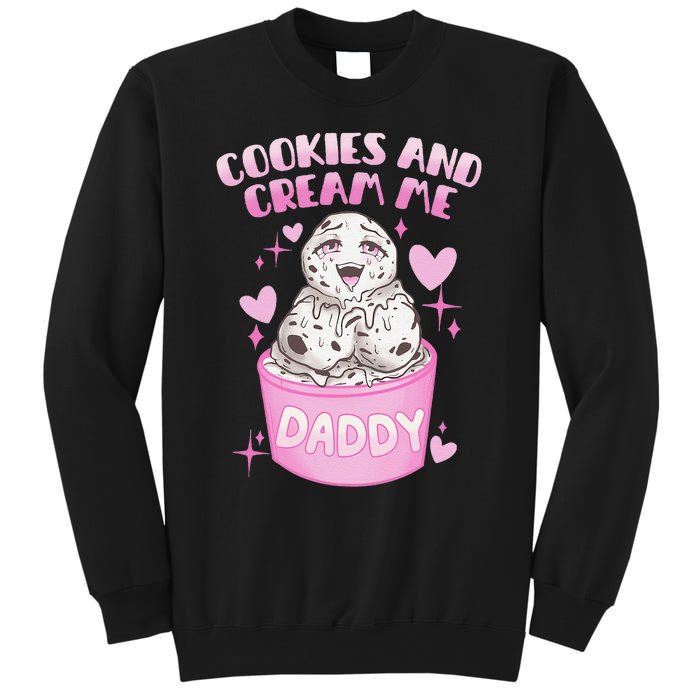 Cookies And Cream Me Daddy Funny Halloween Humor Sarcasm Sweatshirt