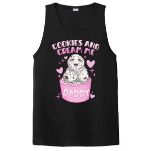 Cookies And Cream Me Daddy Funny Halloween Humor Sarcasm PosiCharge Competitor Tank