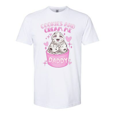 Cookies And Cream Me Daddy Funny Halloween Humor Sarcasm Softstyle CVC T-Shirt