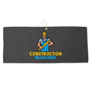 Construction Ager Construction Worker Gift Large Microfiber Waffle Golf Towel