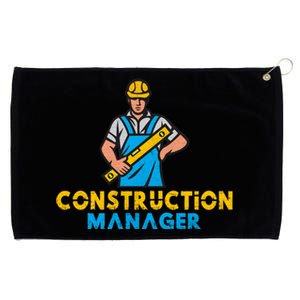 Construction Ager Construction Worker Gift Grommeted Golf Towel