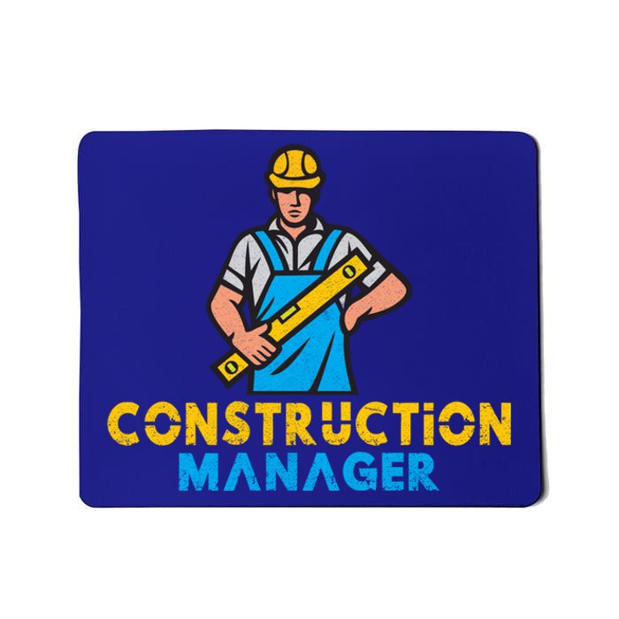 Construction Ager Construction Worker Gift Mousepad