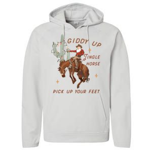 Cowboy And Cowgirl Christmas Howdy Country Performance Fleece Hoodie